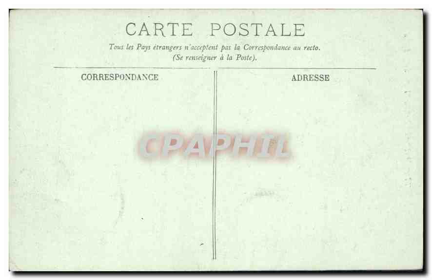 CPA Paris Le Dome des Invalides Paris — Verso