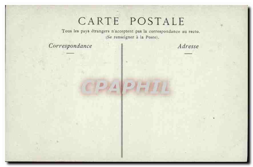 CPA Paris Eglise Saint Sulpice la Nef  — Rückseite