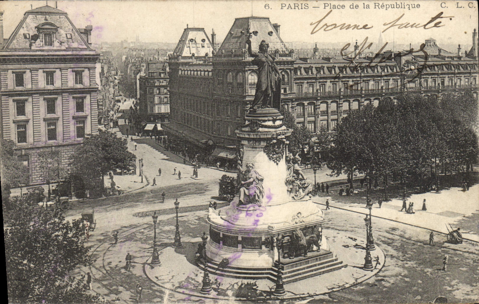 CPA Paris Place de la Republique 