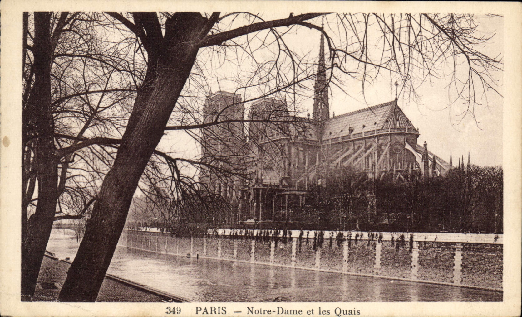 CPA Paris Notre Dame et les Quais 