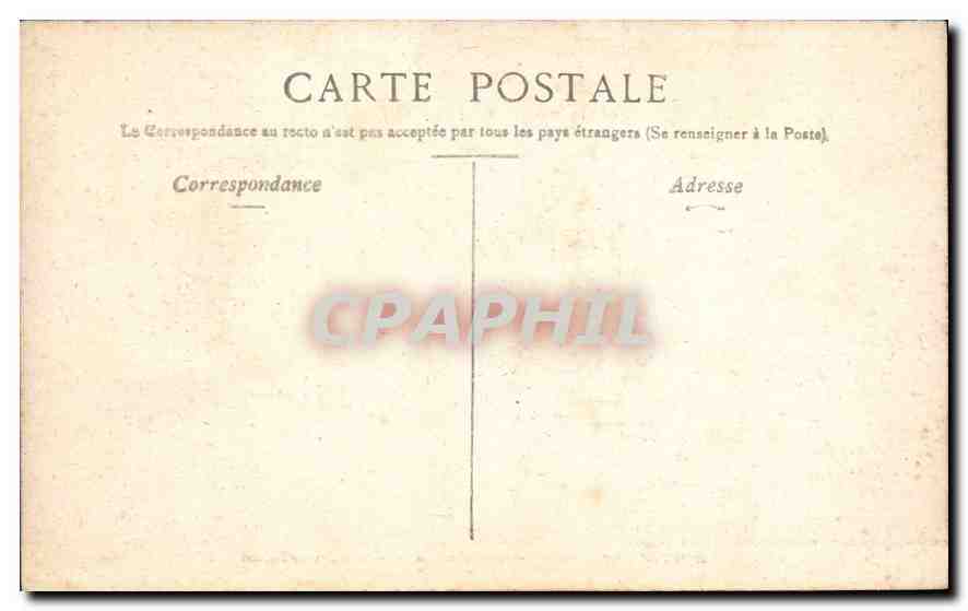 CPA Paris le Pont d'Arcole et l'hotel de Ville  — Rückseite