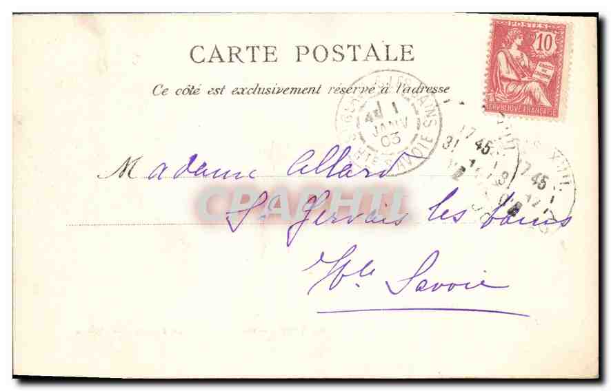 CPA Paris Petit Palais des Champs Elysees  — Rückseite