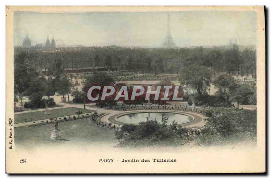 CPA Paris Jardin des Tuileries Tuileries