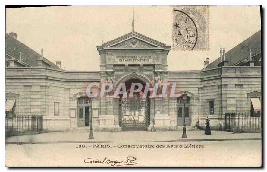 CPA Paris Consercatoire des Arts et Metiers 