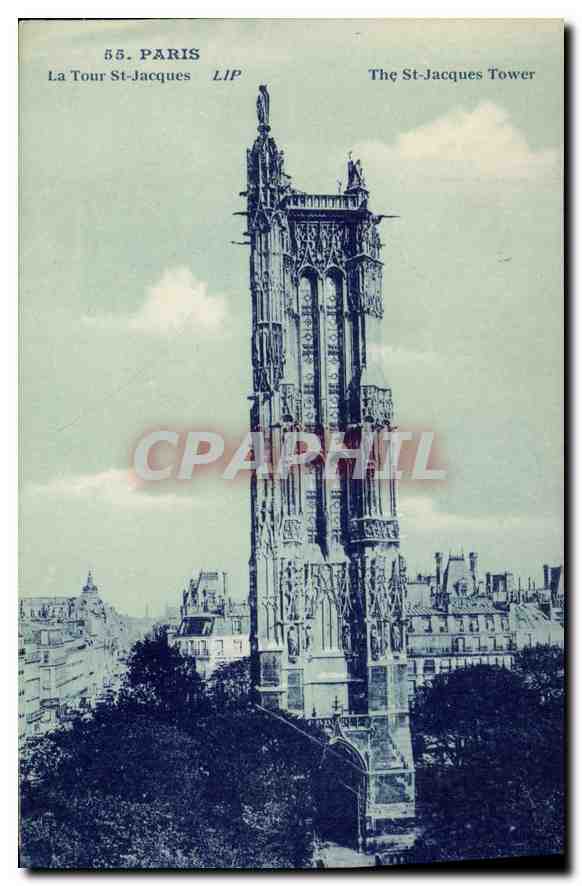 CPA Paris la Tour St Jacques 