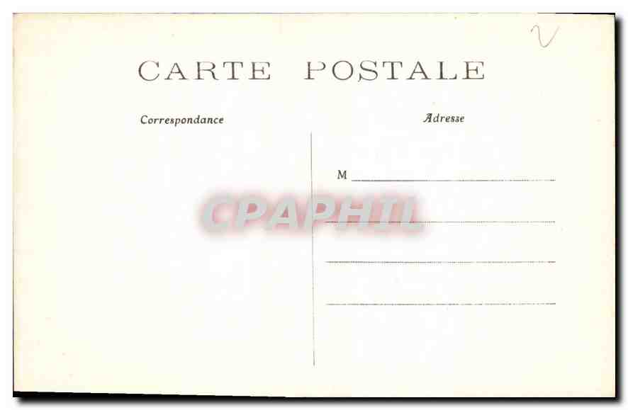 CPA Paris Obelisque de Louqsor Place de la Concorde  — Rückseite
