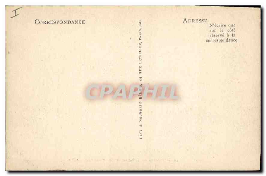 CPA Paris l'Eglise de la Madeleine  — Rückseite