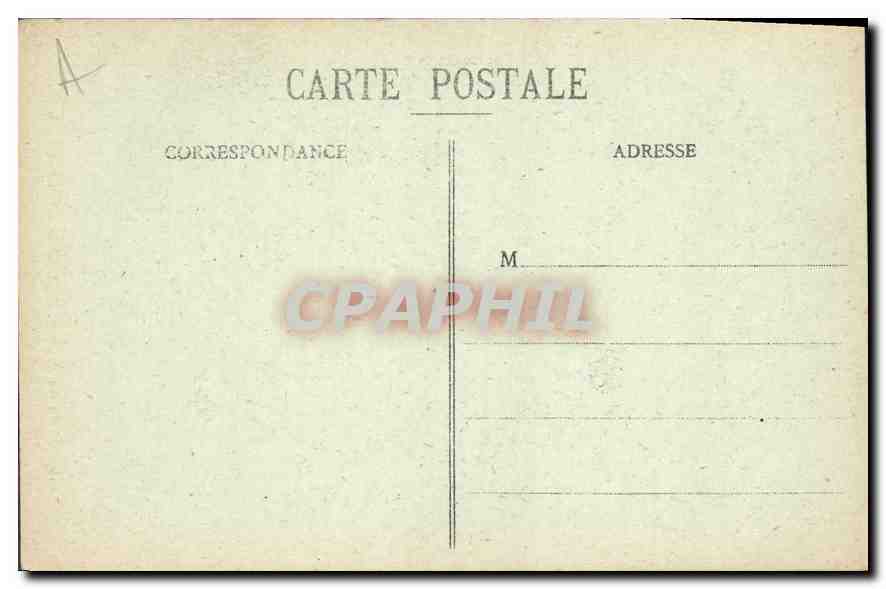 CPA Hotel de Beauvais 68 rue Francois Miron Paris Porte d'entree  — Verso
