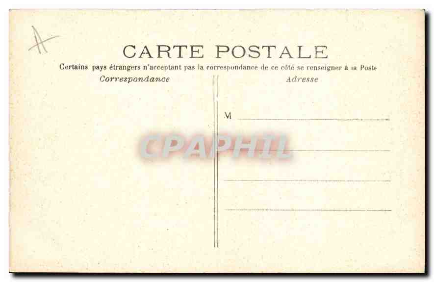 CPA Paris Hotel Sens  — Rückseite