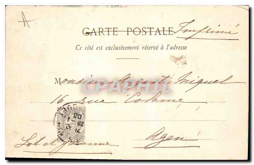 PARIS - Porte de l'ancien Hôtel de Clisson — J. Hazard, n° 233 — Reverso