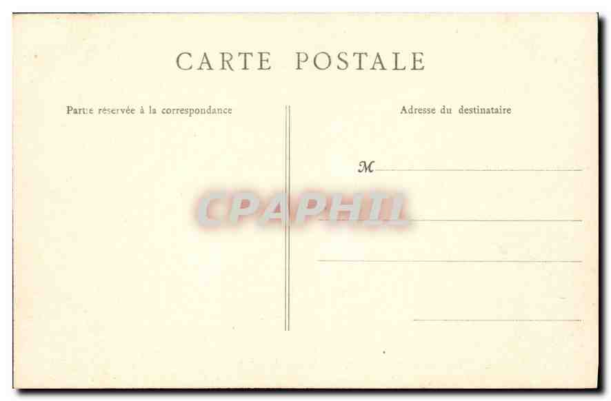 CPA Paris Buttes Chaumont Pont suspendu  — Rückseite