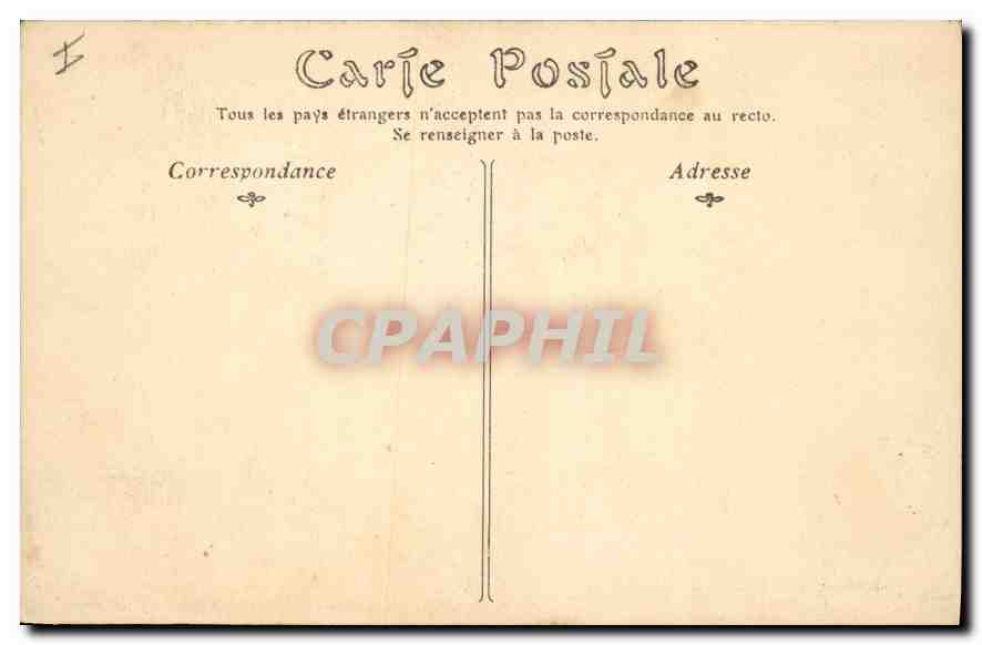 CPA Paris l'Opera la Danse groupe par Carpeaux  — Rückseite