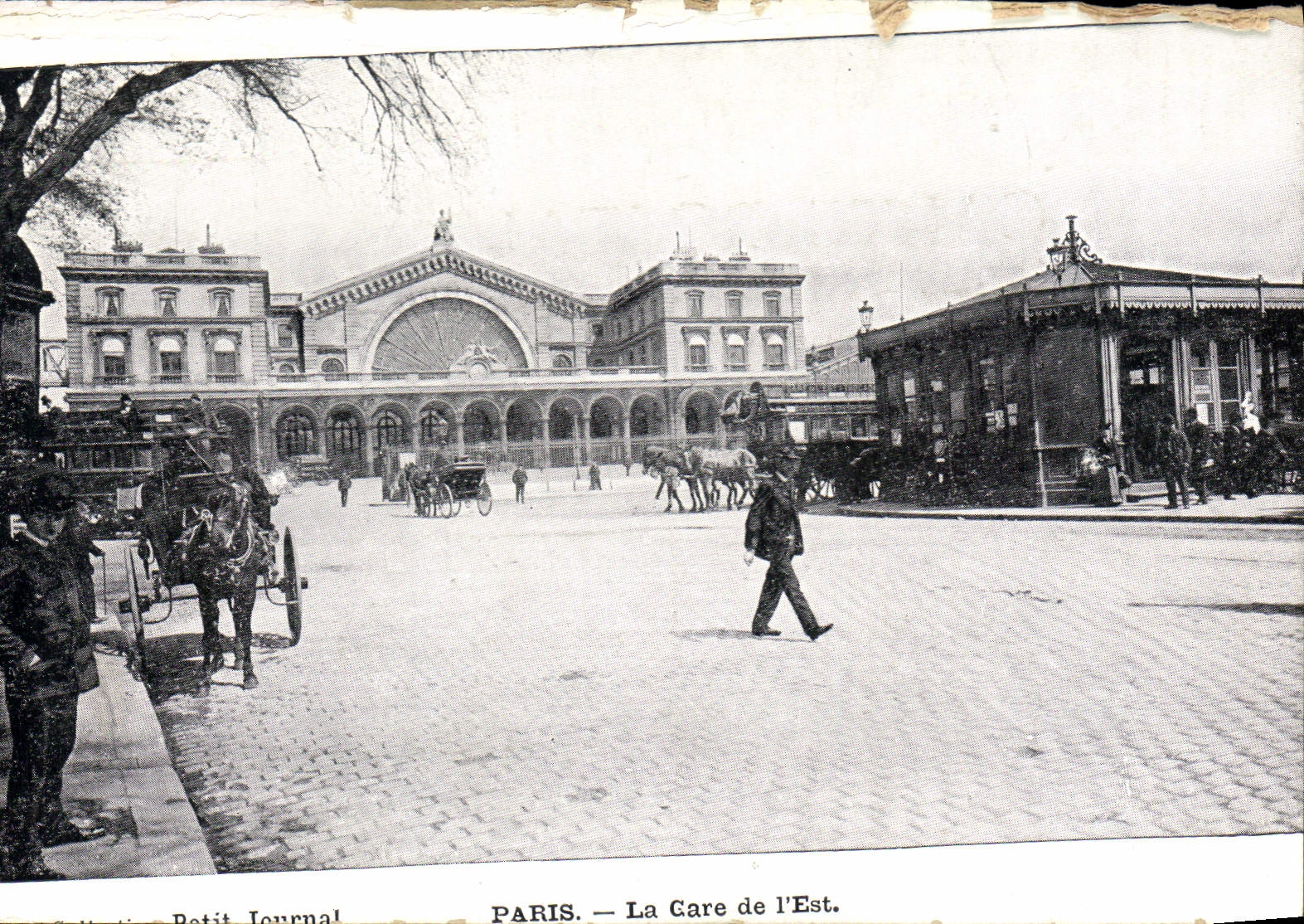 CPA Collection de Petit Journal Paris la Gare de l'Est 