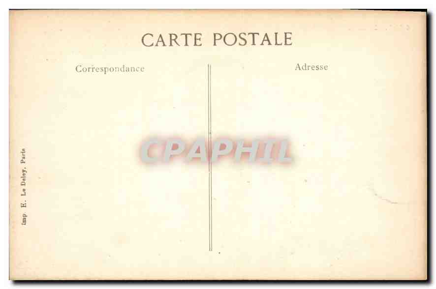 Paris — Les Invalides — Entrée principale — Éditeur E. Le Dabay, Paris, n° 4547 — Verso