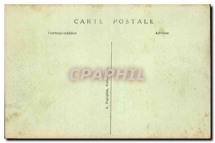 CPA Paris Eglise St Etienne du Mont le Jube  — Verso