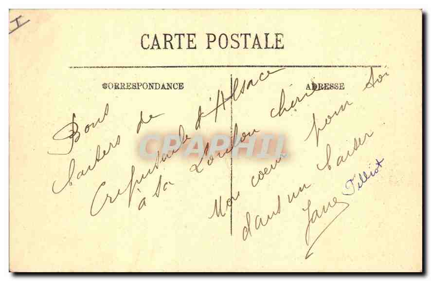 CPA Paris VIII le Grand Palais  — Rückseite