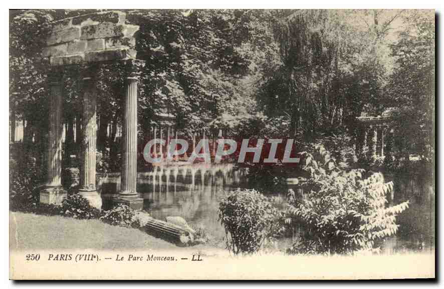 CPA Paris VIIIe le Parc Monceau 
