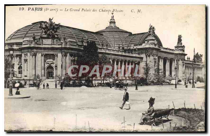 CPA Paris 8e arrt le Grand Palais des Champs Elysees 