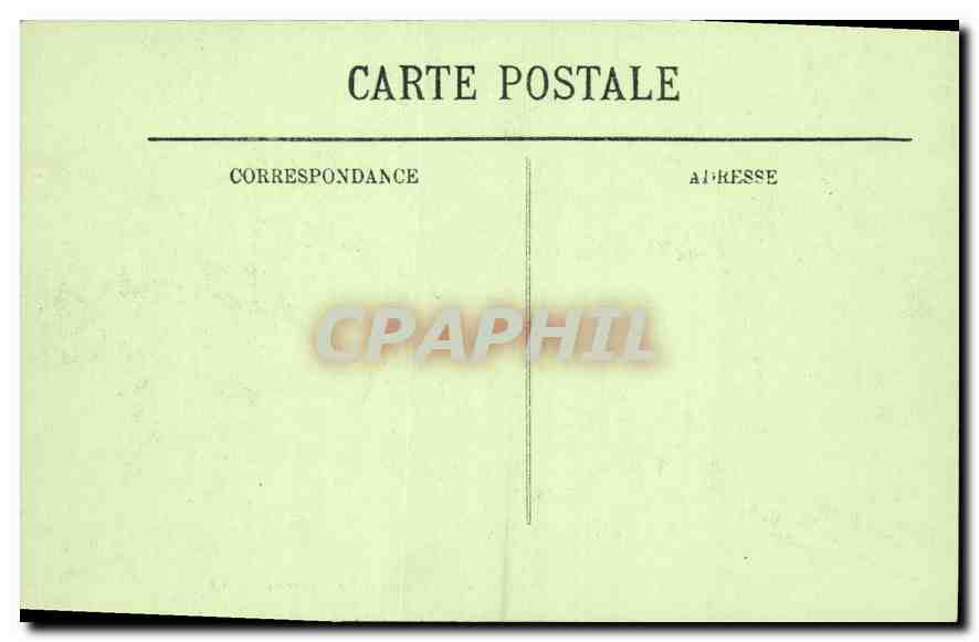 CPA Paris le Louvre et les Tuileries  — Rückseite