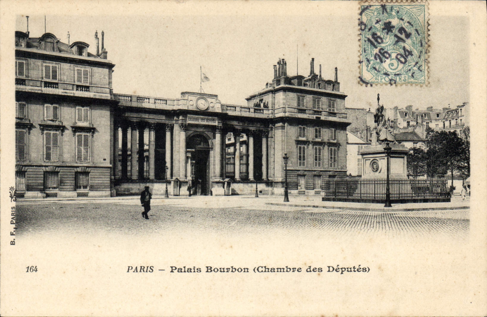 CPA Paris Palais Bourbon Chambre des Deputes 