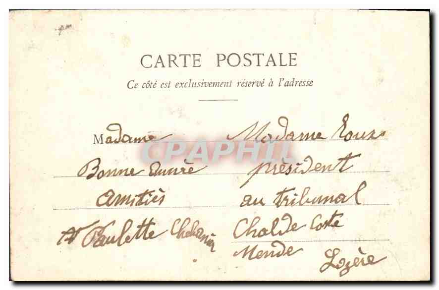 CPA Paris Bois de Boulogne une Clairiere  — Rückseite
