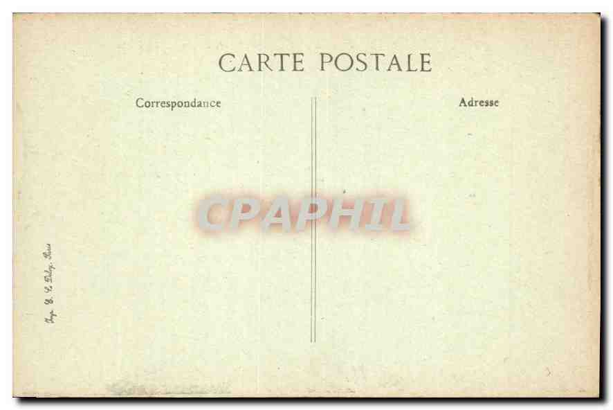 CPA Paris les Boulevard vue de la Madeleine  — Rückseite