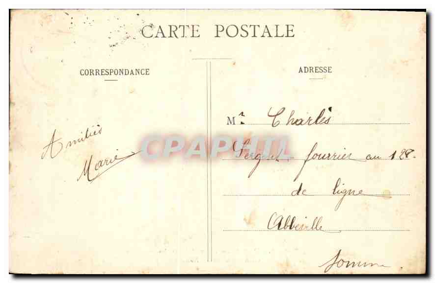 CPA Paris Bois de Boulogne chateau de la Muette  — Rückseite
