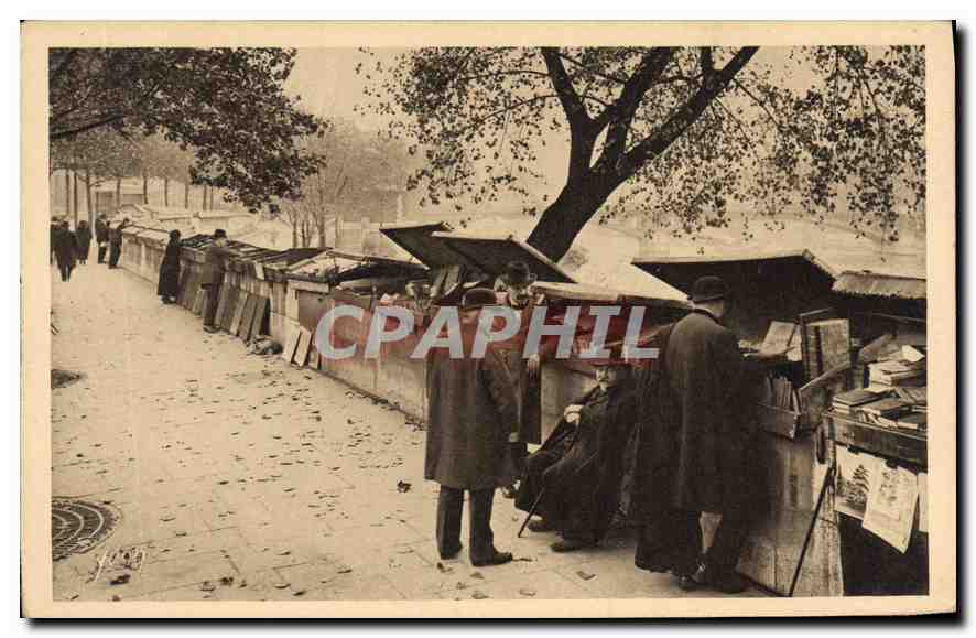 CPA Paris en flanant Bouquinistes du Quai Malaquais 