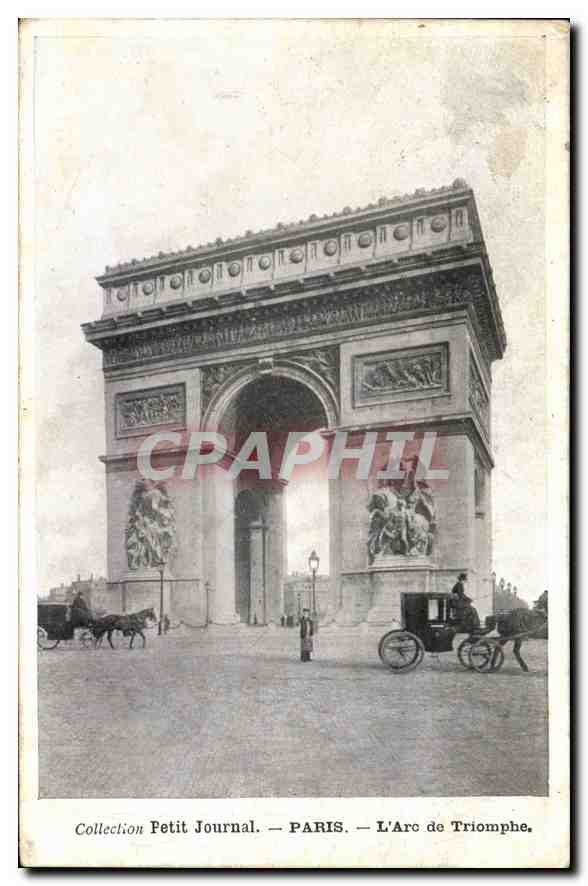 CPA Collection petit Journal Paris l'Arc de Triomphe 