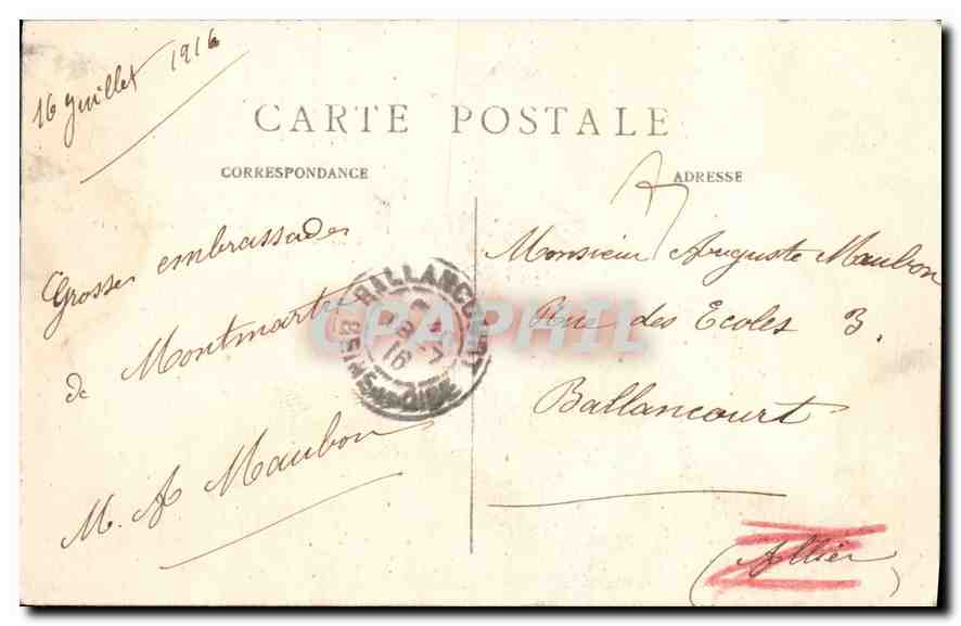PARIS-Montmartre - Basilique du Sacré-Cœur — éditeur inconnu, n° 094 — Reverso