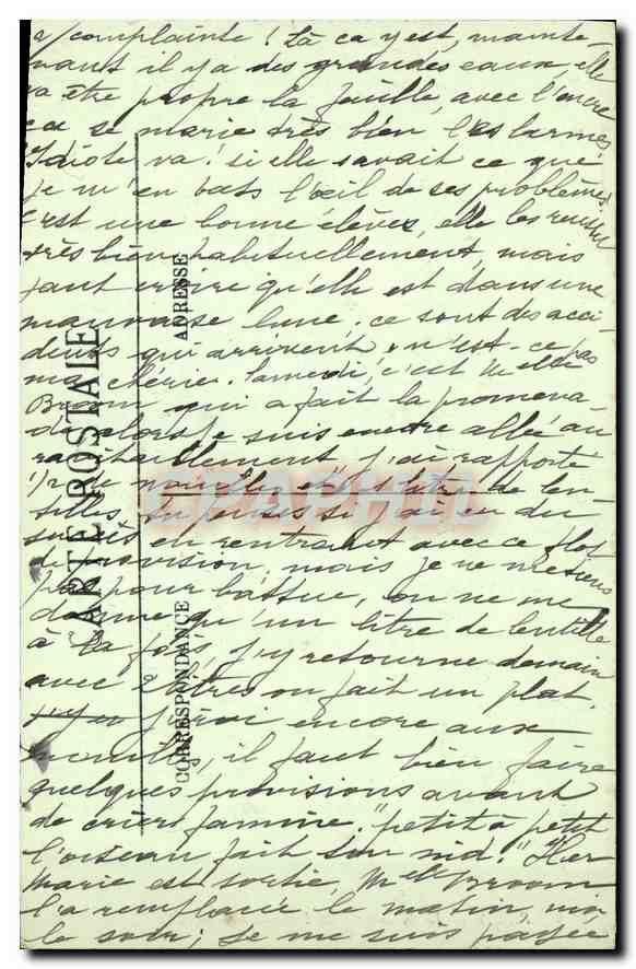CPA Paris le Monument de Victor Hugo  — Verso