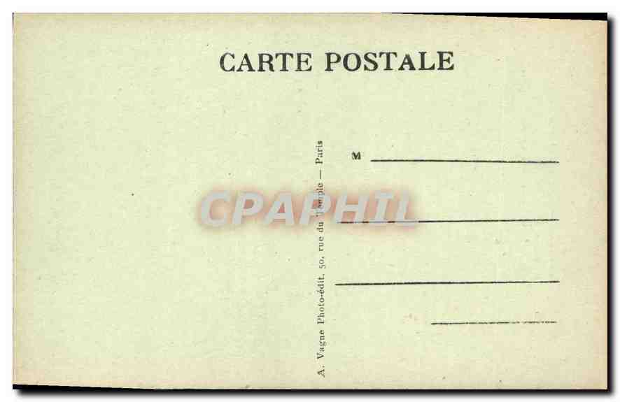 CPA Paris Cathedrale Notre Dame Apotres et Symboles des Evangelistes ornant la fleche  — Verso