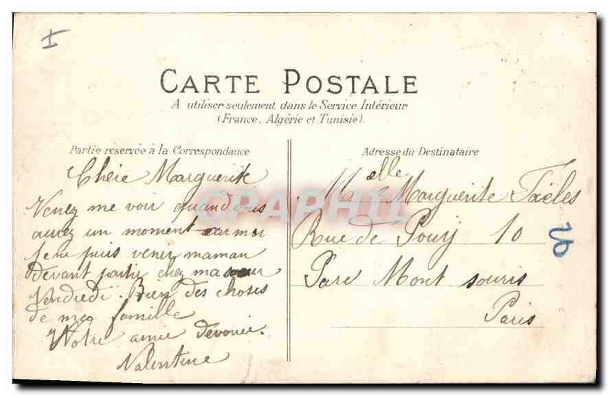 CPA Le Bois de Boulogne alentour du Grand Lac  — Rückseite