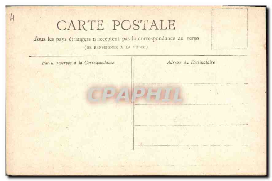 CPA Collection petit Journal Paris le Lion de Belfort  — Rückseite
