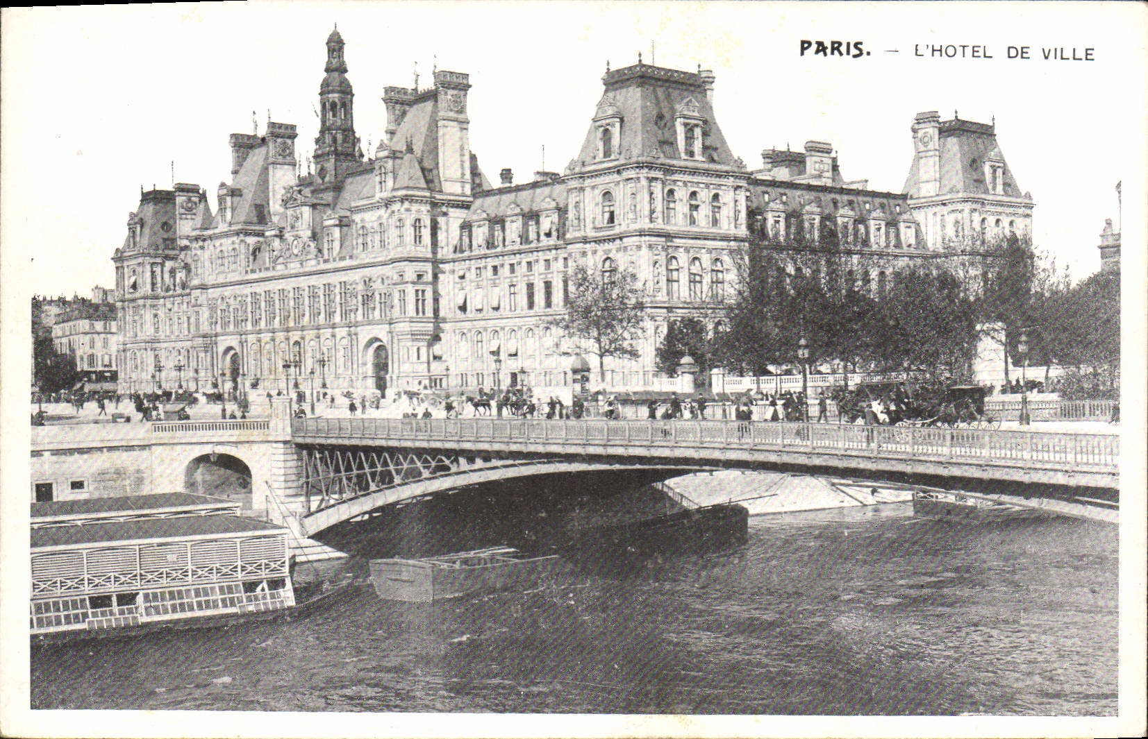 CPA Paris l'hotel de Ville 