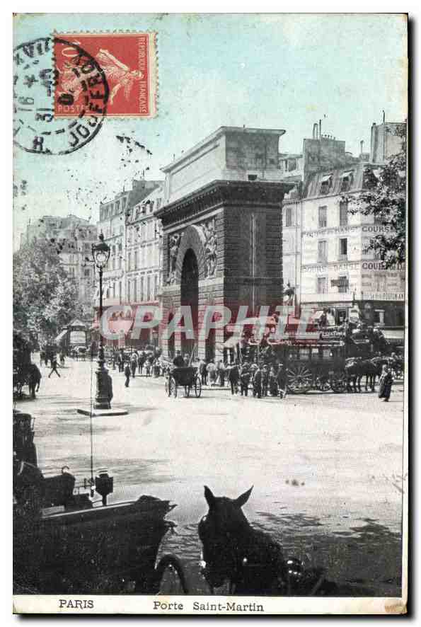 CPA Paris Porte Saint Martin 