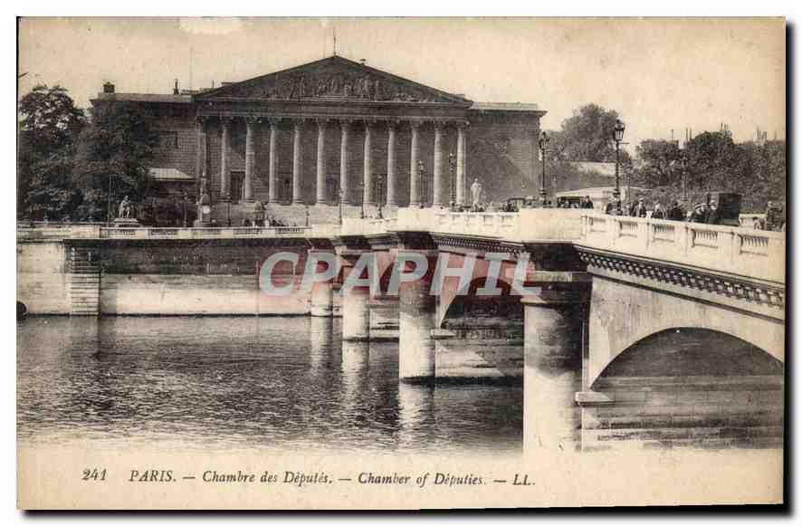 CPA Paris Chambre des Deputes 
