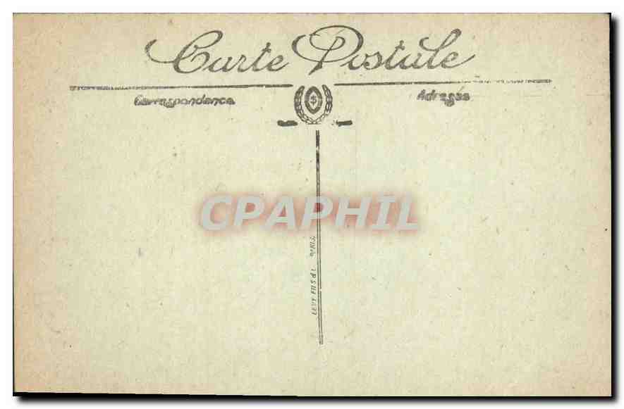 CPA Paris Chambre des Deputes  — Verso