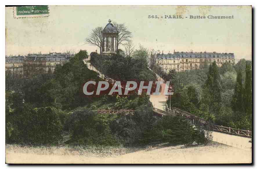CPA Paris Buttes Chaumont 