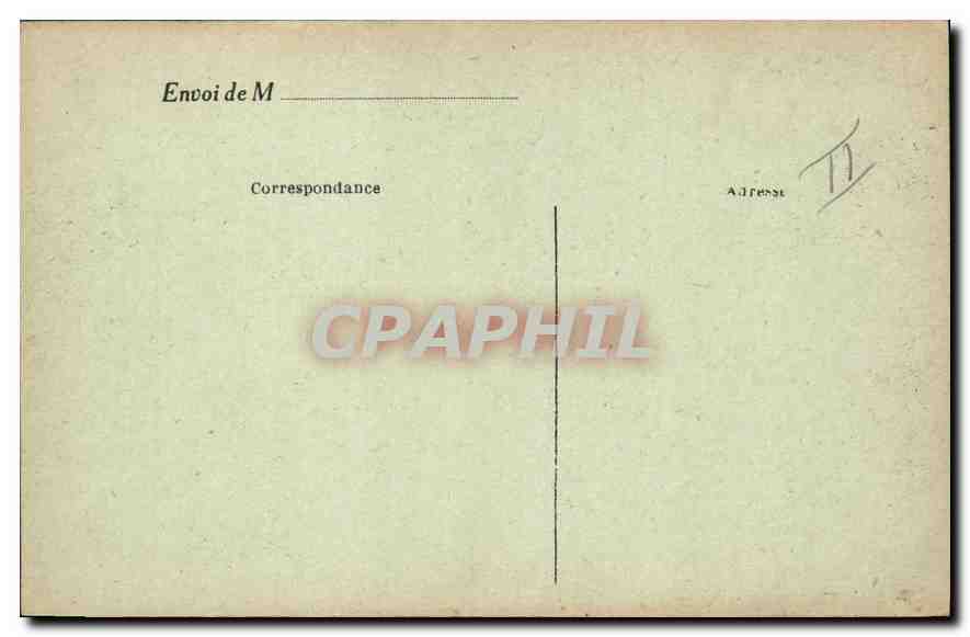 CPA Paris Arc de Triomphe de l'Etoile Tombe du Soldat Inconnu  — Rückseite