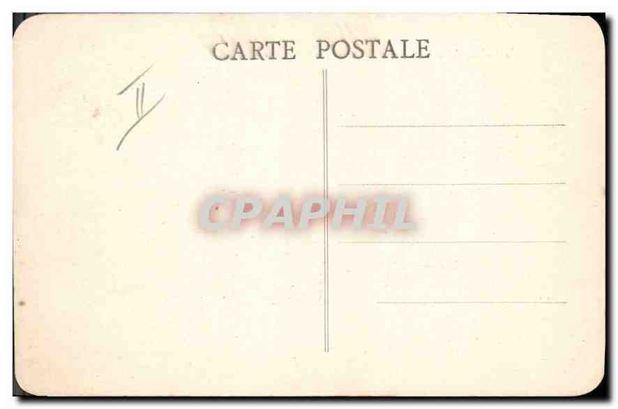 CPA Tombeau du Soldat Inconnu 1914 1918  — Rückseite
