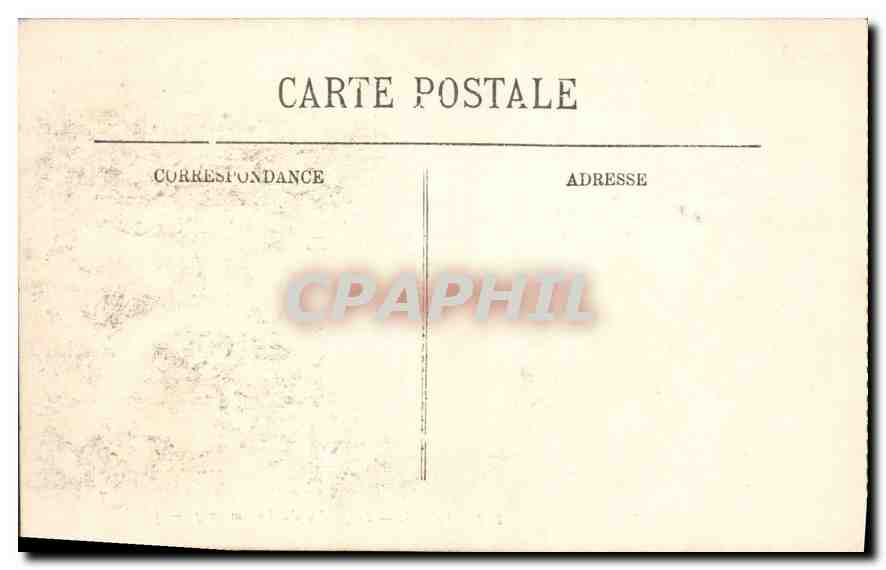 CPA Paris Le Jardin du Luxembourg  — Rückseite