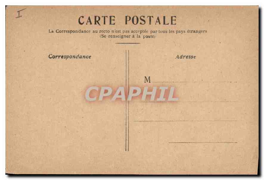 CPA Paris L'Arc de Triomphe de L'Etoile  — Rückseite