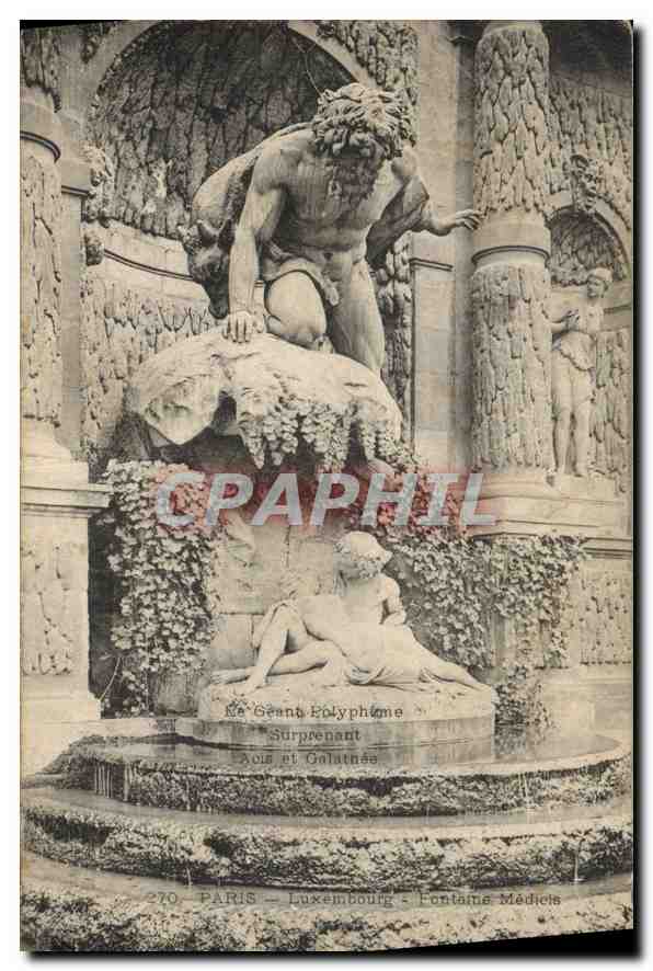 CPA Paris Luxembourg Fontaine Medicis 
