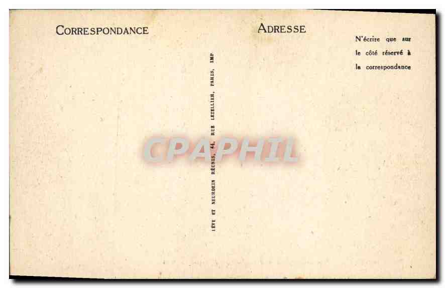 CPA Paris Notre Dame Les Stalles du Choeur  — Verso
