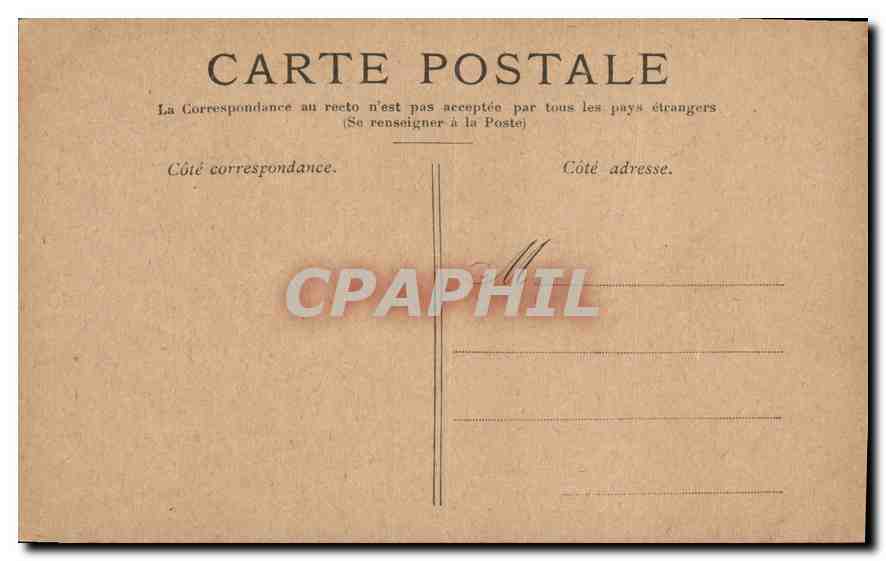 CPA Paris la Place de la Bastille  — Rückseite