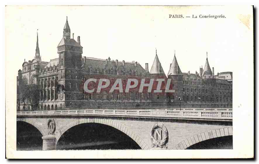 CPA Paris la Conciergerie 