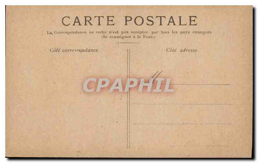 CPA Paris Jardin des Tuileries  — Rückseite
