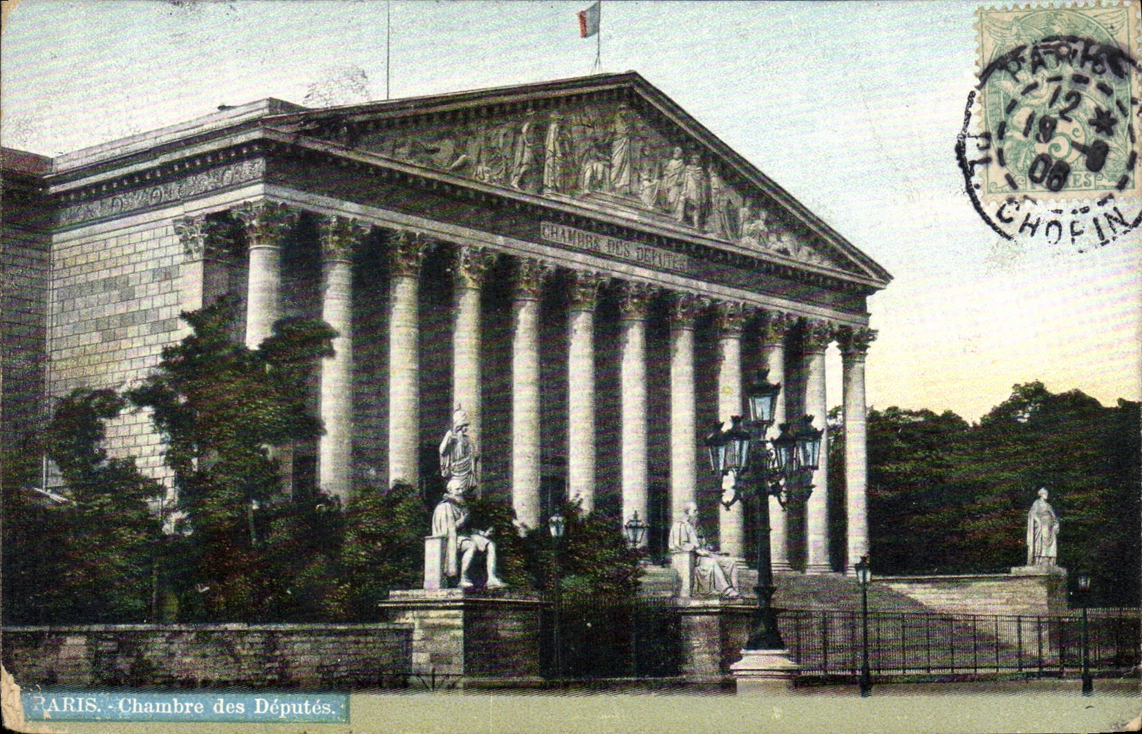 CPA Paris Chambre des Deputes 