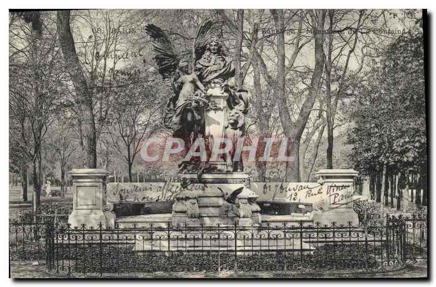 CPA Paris Monument de La Fontaine